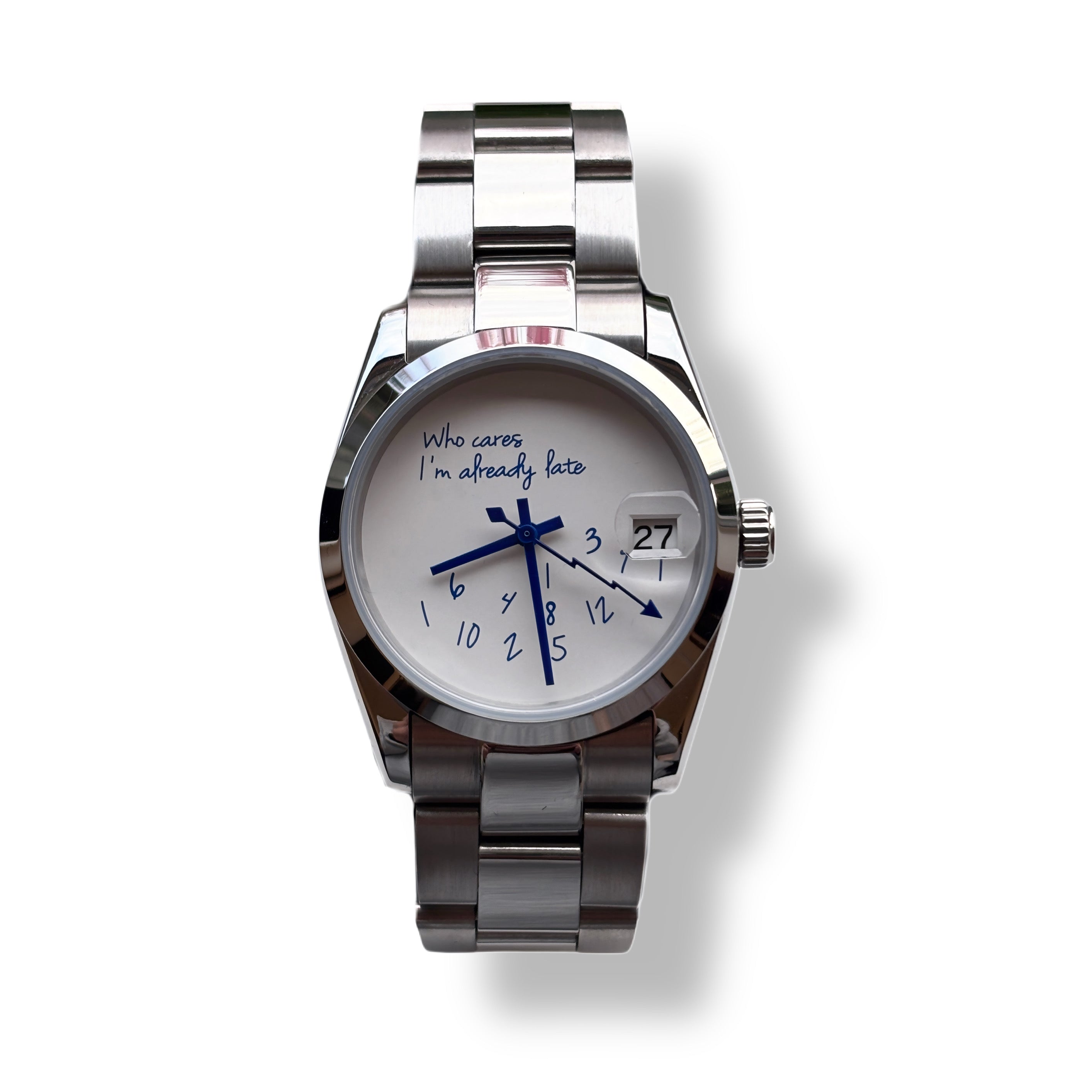 Who Cares I'm Already Late - Premium Link Bracelet