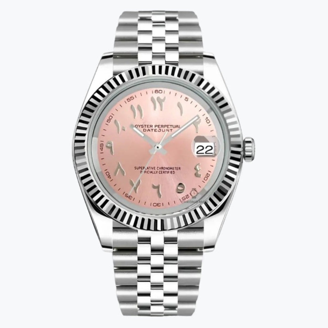 SEIKOJUST SILVER ARABIC JUBILEE MOD CANDY EDITION