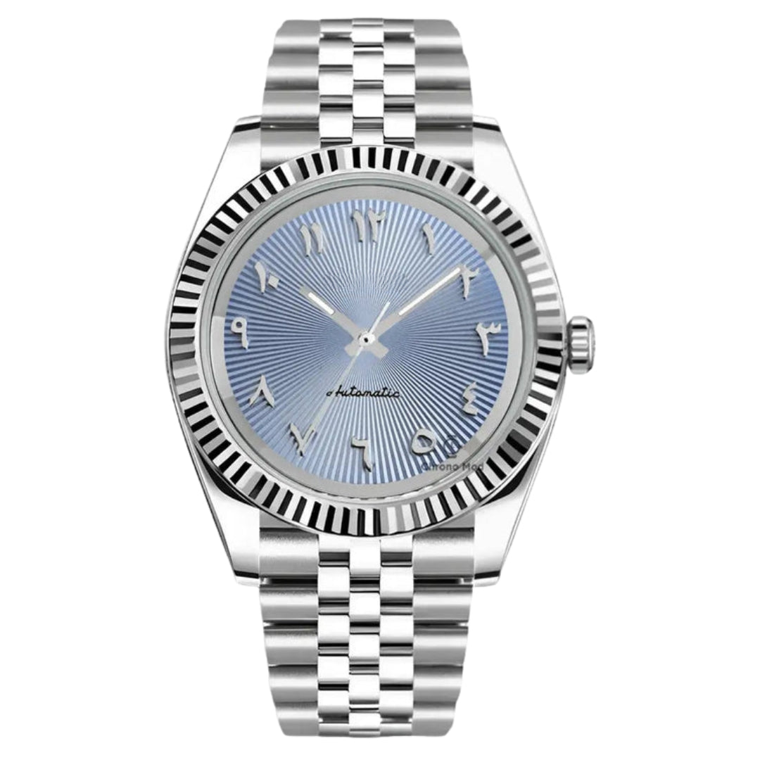 SEIKOJUST SILVER ARABIC JUBILEE MOD ICE EDITION