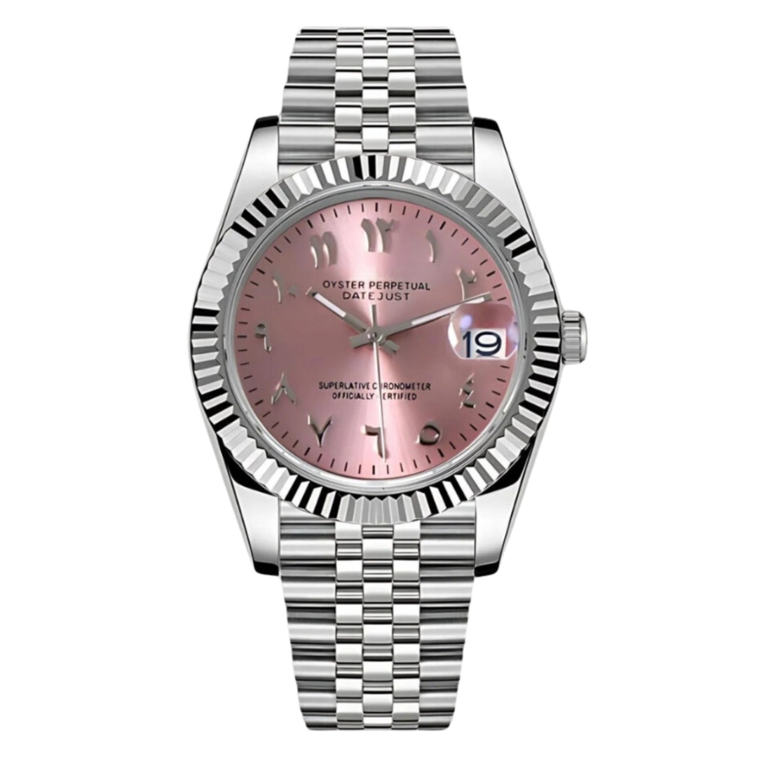 SEIKOJUST SILVER ARABIC JUBILEE MOD COTTON CANDY EDITION