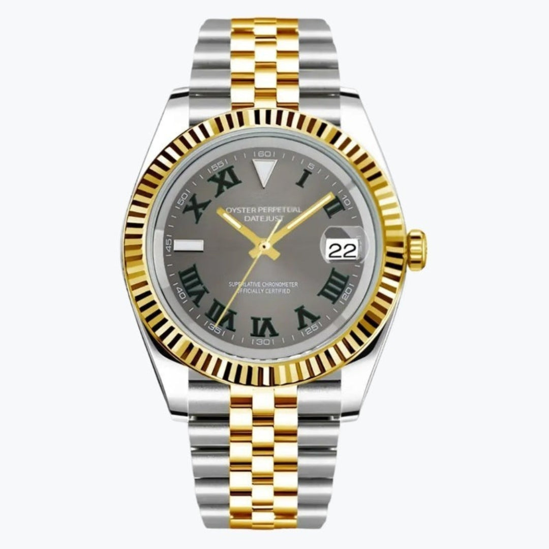 SEIKOJUST GOLD TWO-TONE JUBILEE MOD WIMBLEDON EDITION