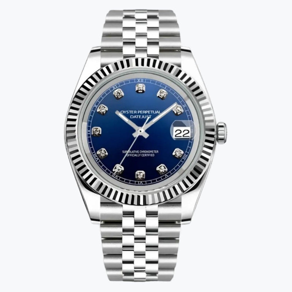 SEIKOJUST SILVER DIAMOND JUBILEE MOD ROYAL BLUE EDITION