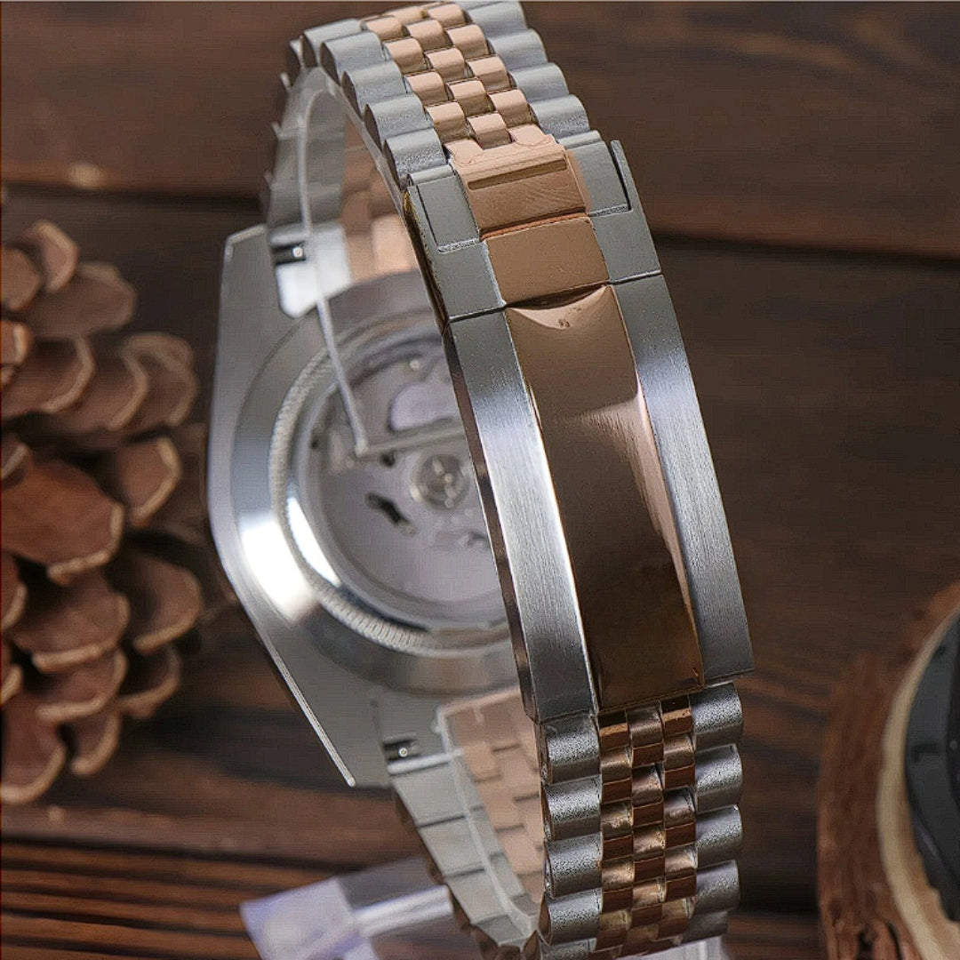 SEIKOJUST ROSE TWO-TONE JUBILEE MOD WIMBLEDON EDITION