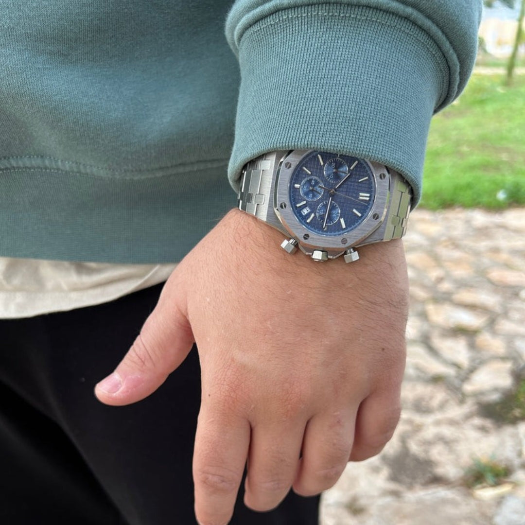 SEIKOAK ROYAL CHRONOGRAPH MOD BLUE EDITION