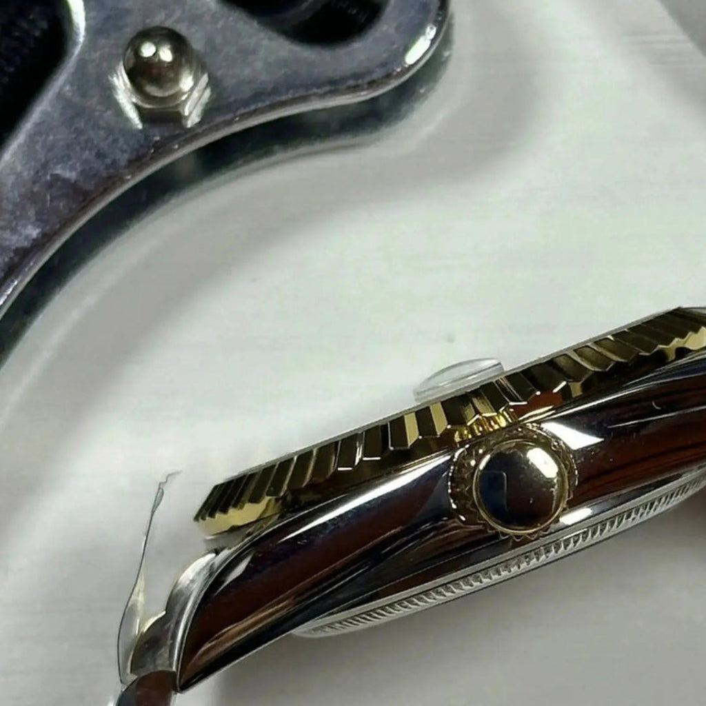 SEIKOJUST TWO-TONE DIAMOND JUBILEE MOD DESERT GOLD EDITION