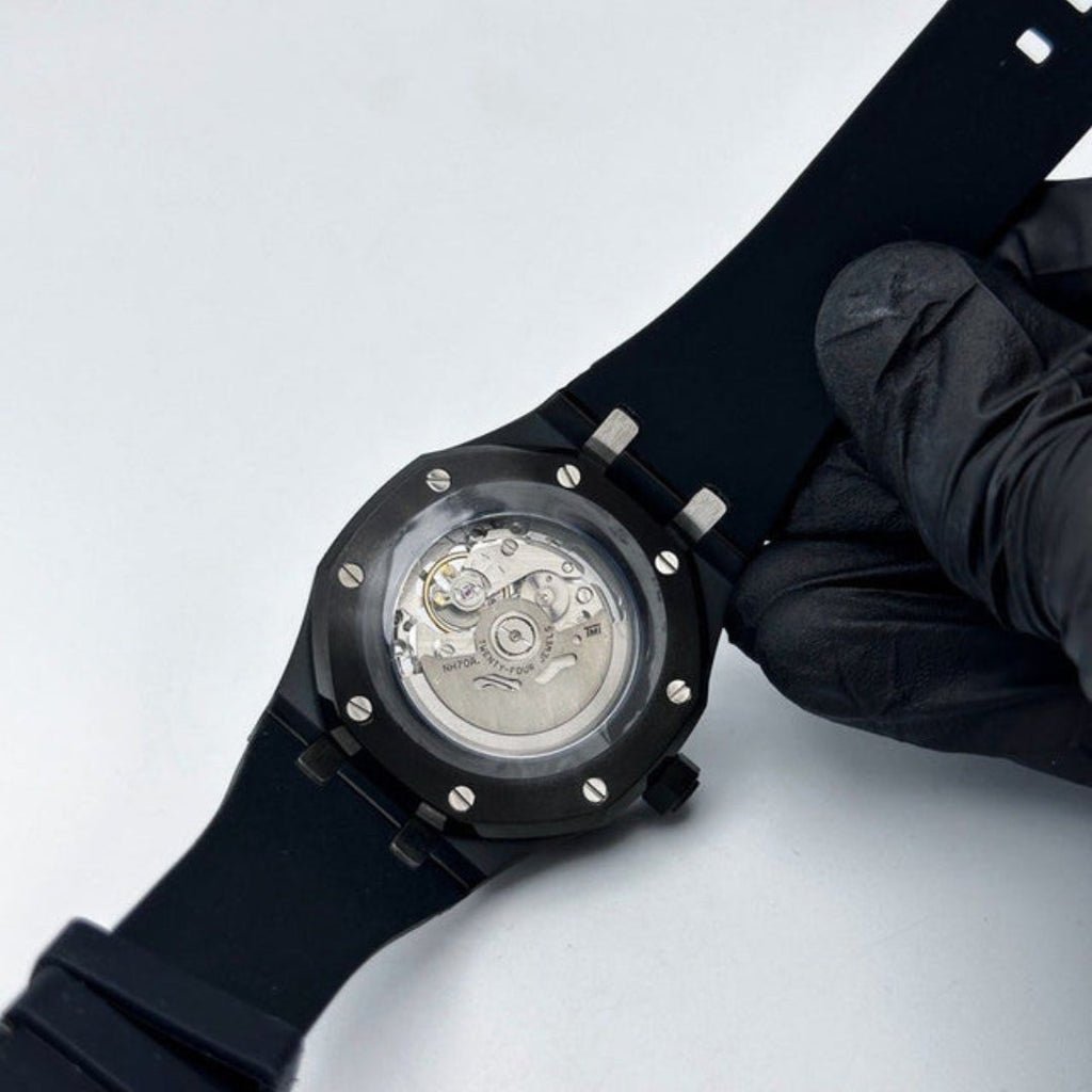 SEIKOAK SKELETON MOD BLACKED OUT SPECIAL EDITION