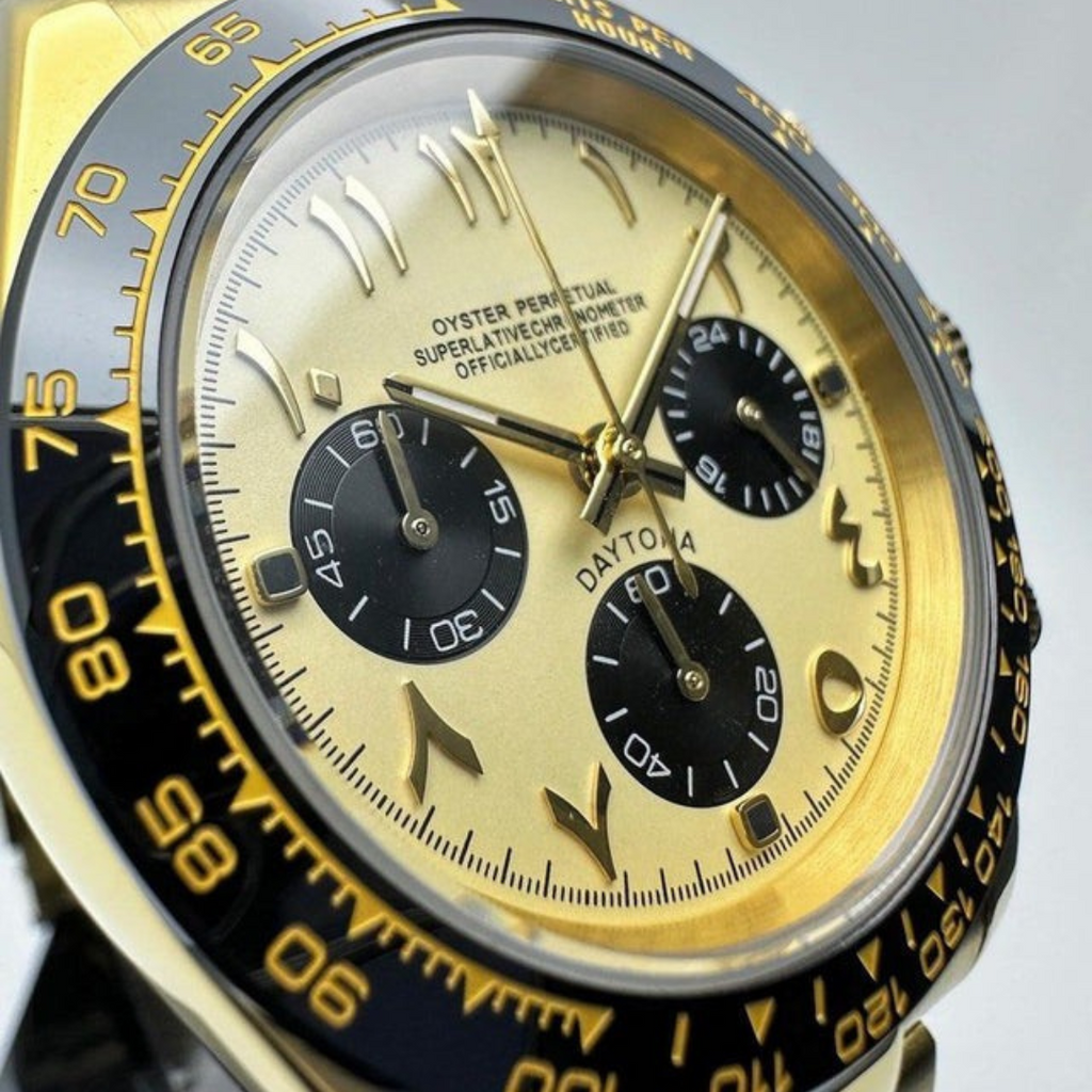 SEITONA CHRONOGRAPH MOD GOLDEN EAGLE ARABIC EDITION