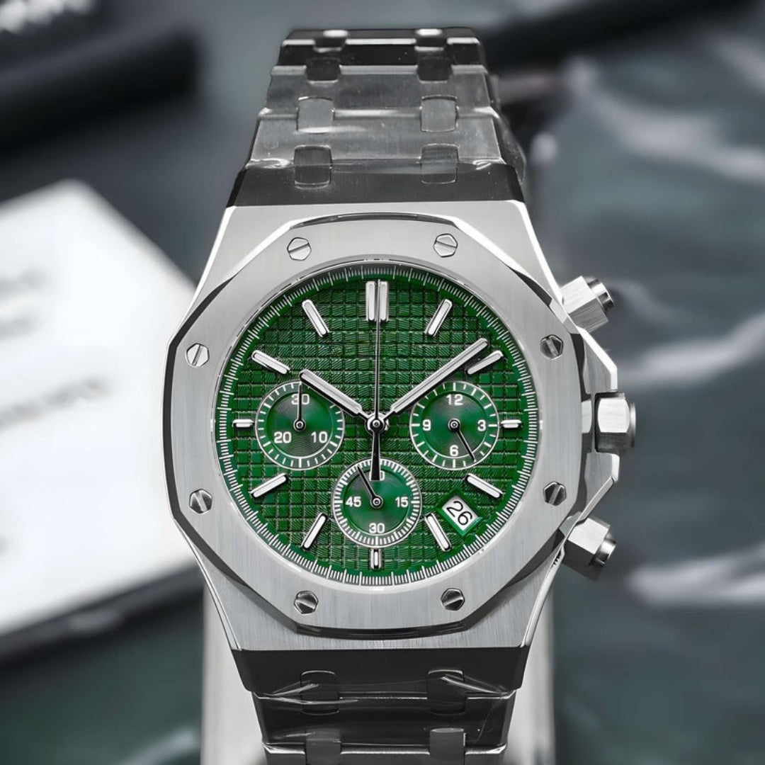 SEIKOAK ROYAL CHRONOGRAPH MOD GREEN EDITION