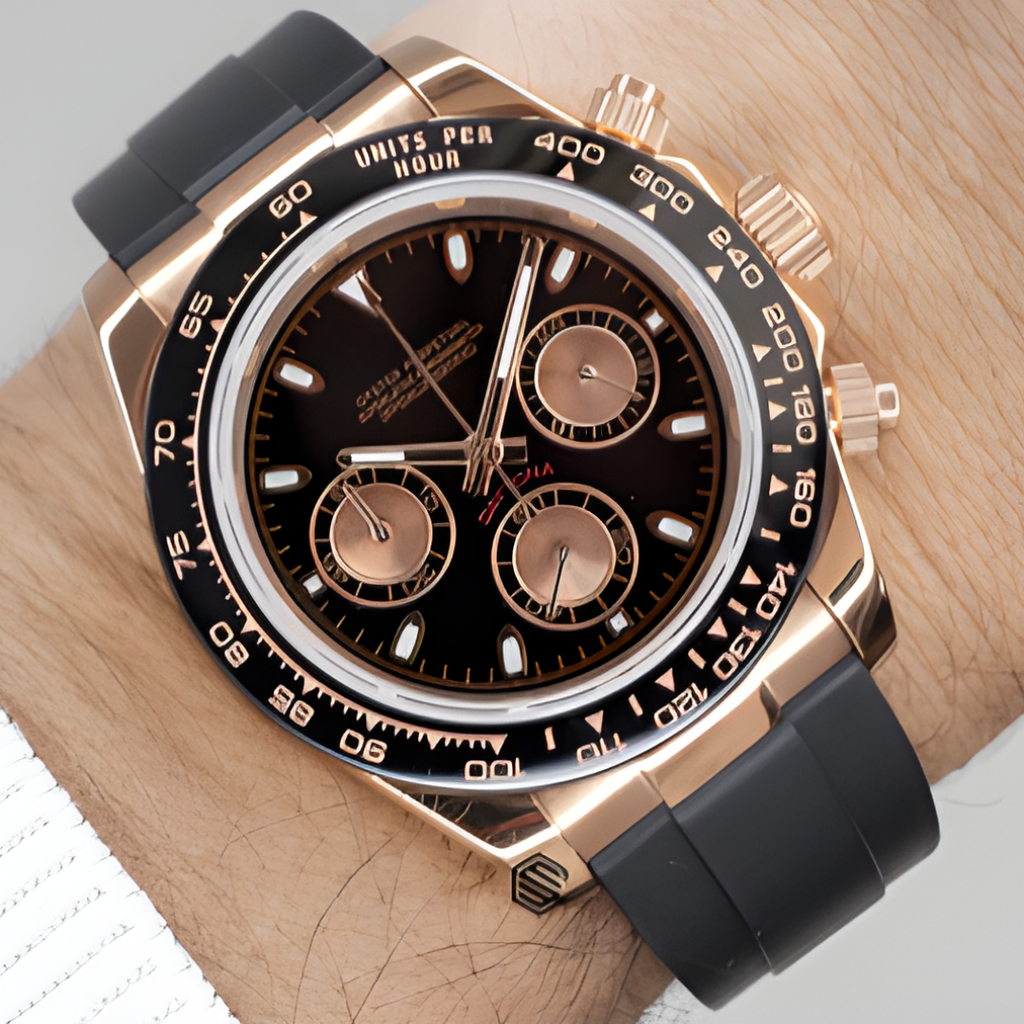 SEITONA CHRONOGRAPH MOD EVEROSE PANDA EDITION