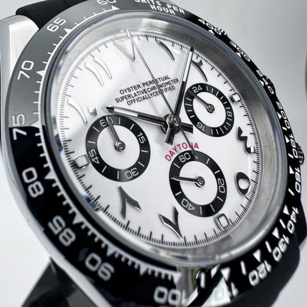 SEITONA CHRONOGRAPH MOD IVORY PANDA ARABIC EDITION