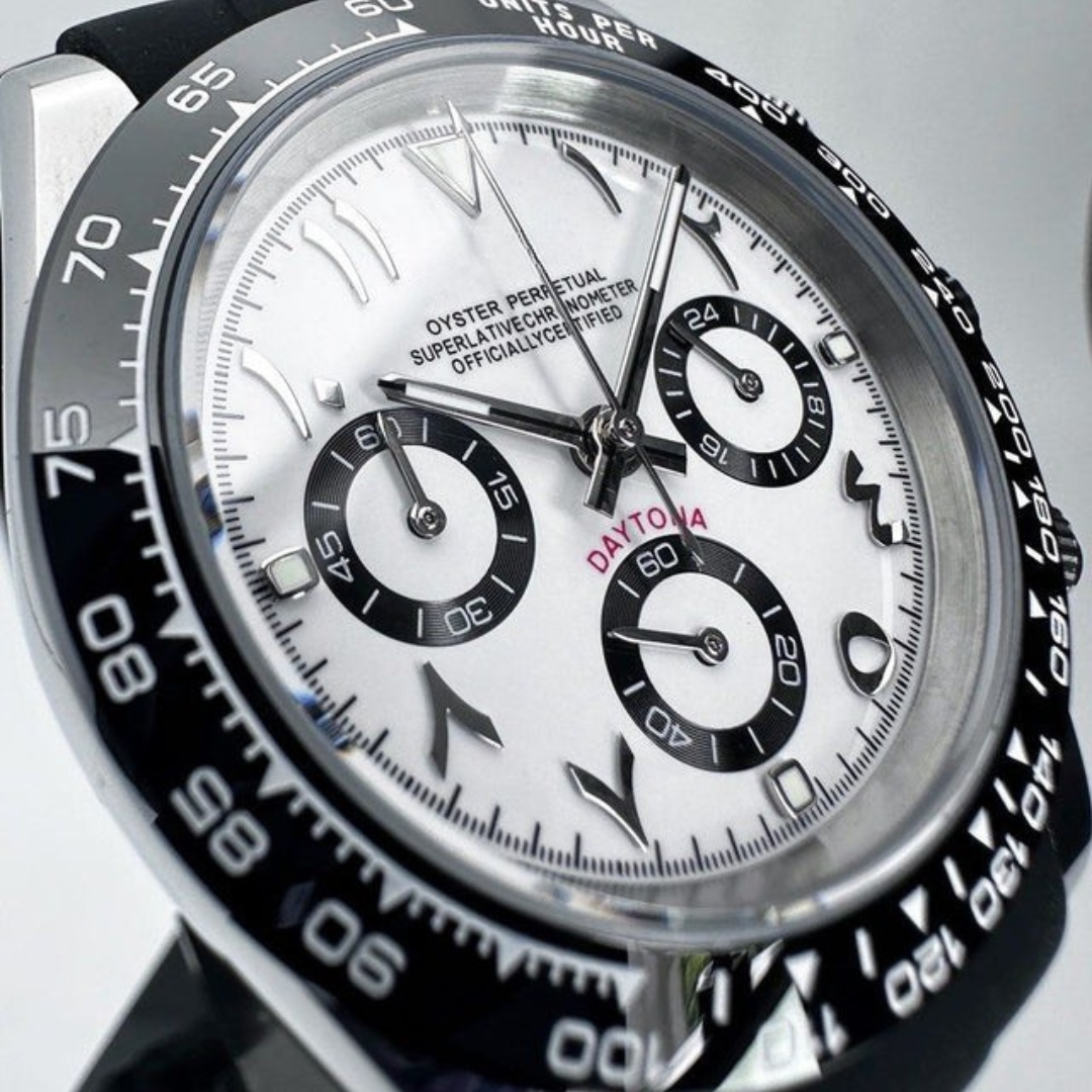 SEITONA CHRONOGRAPH MOD IVORY PANDA ARABIC EDITION