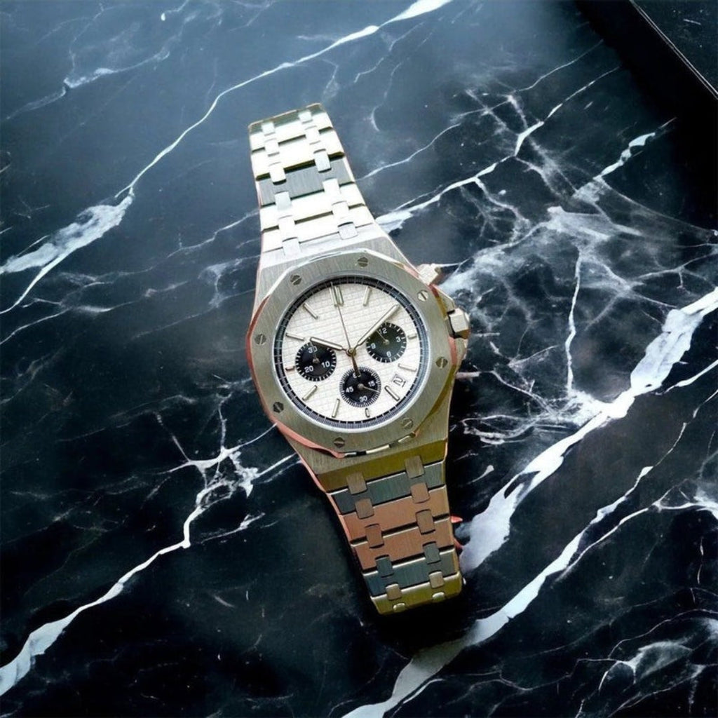 SEIKOAK ROYAL CHRONOGRAPH MOD PANDA EDITION