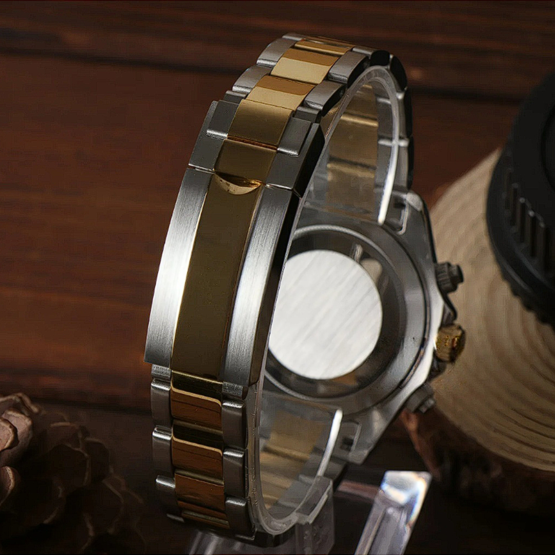 SEITONA CHRONOGRAPH MOD GOLD TWO-TONE PANDA EDITION