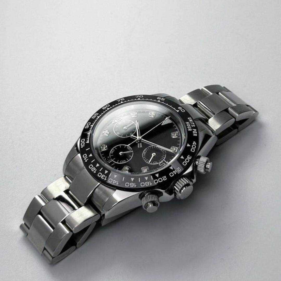 SEITONA CHRONOGRAPH MOD OBSIDIAN DIAMOND EDITION