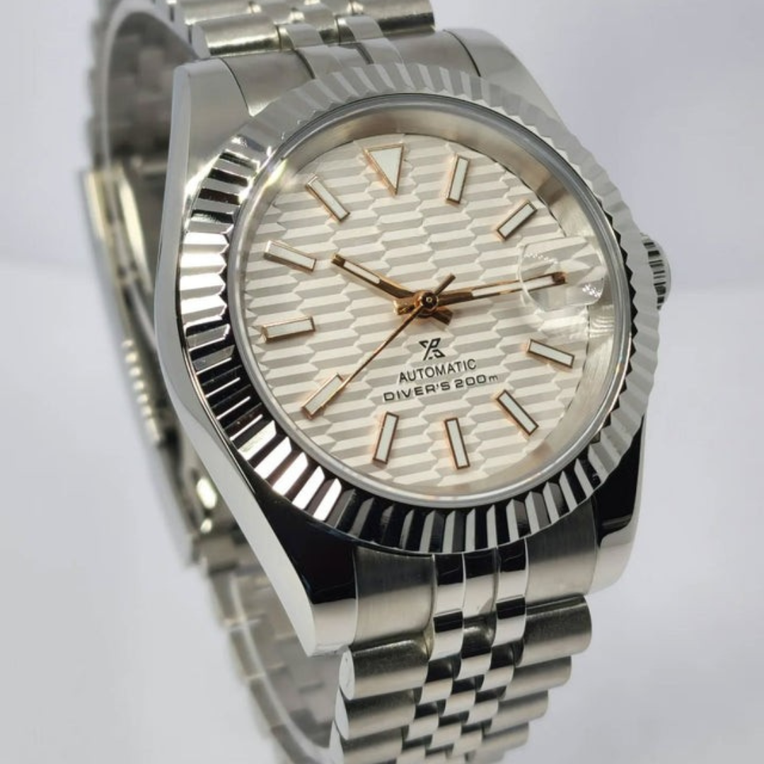 SEIKOJUST SILVER JUBILEE MOD GLACIER WAVE EDITION