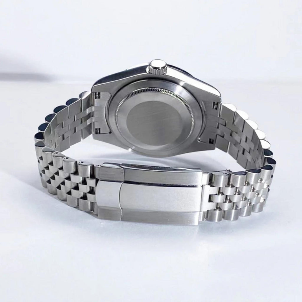 SEIKOJUST SILVER ARABIC JUBILEE MOD MIDNIGHT EDITION