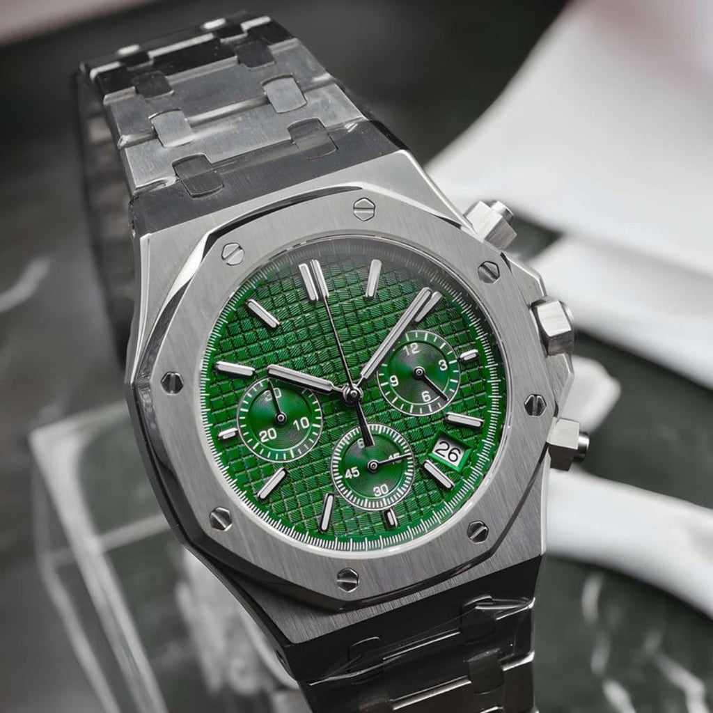 SEIKOAK ROYAL CHRONOGRAPH MOD GREEN EDITION