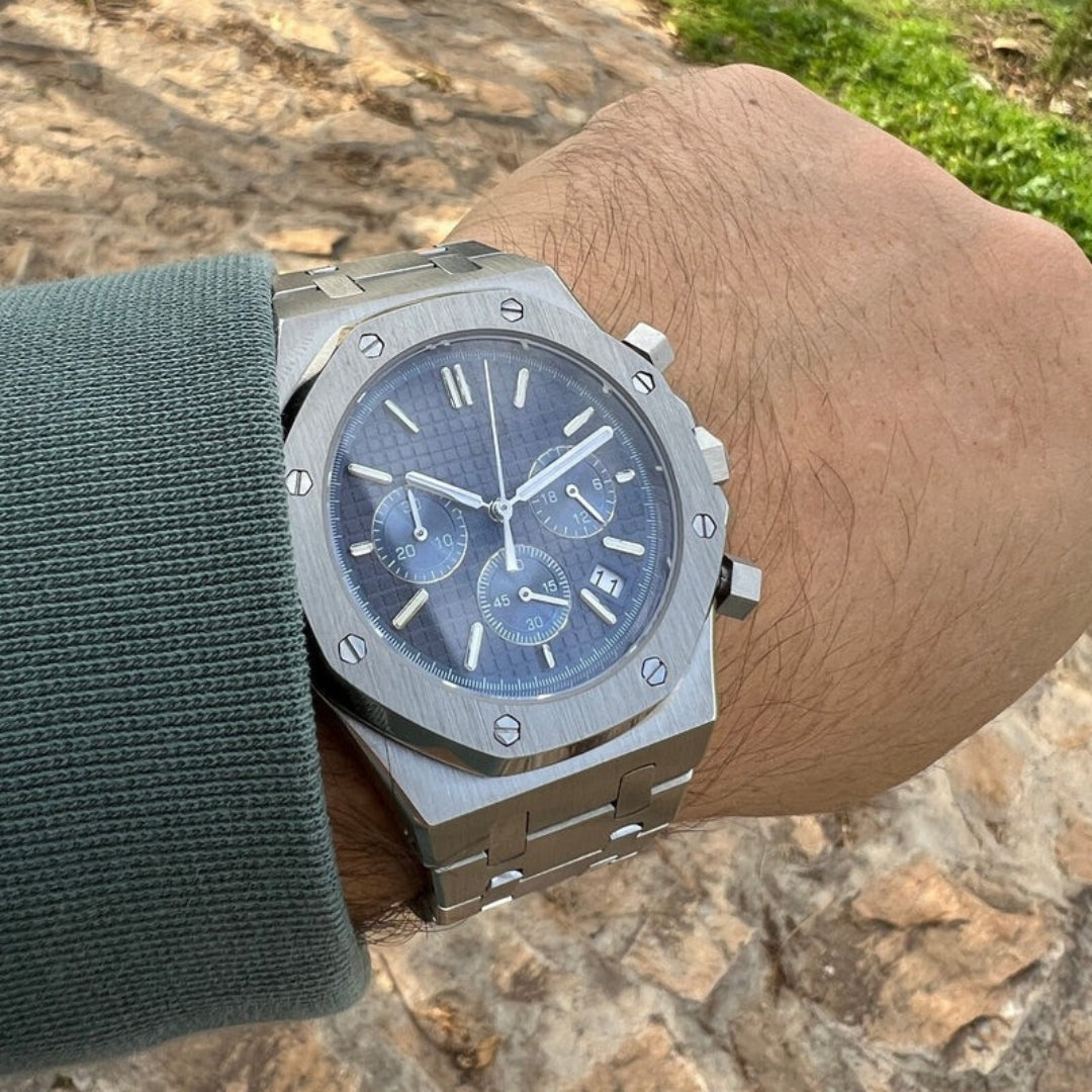 SEIKOAK ROYAL CHRONOGRAPH MOD BLUE EDITION