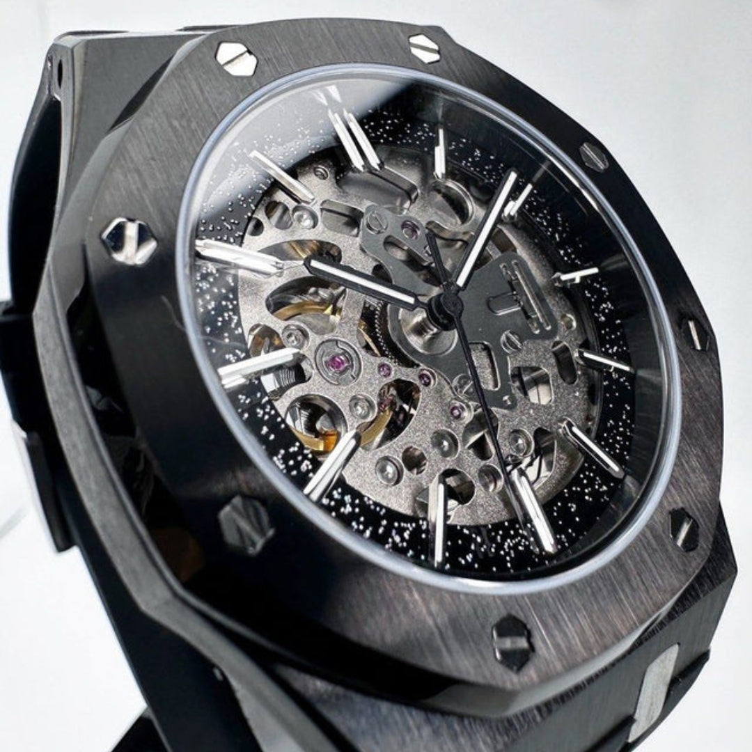 SEIKOAK SKELETON MOD BLACKED OUT SPECIAL EDITION