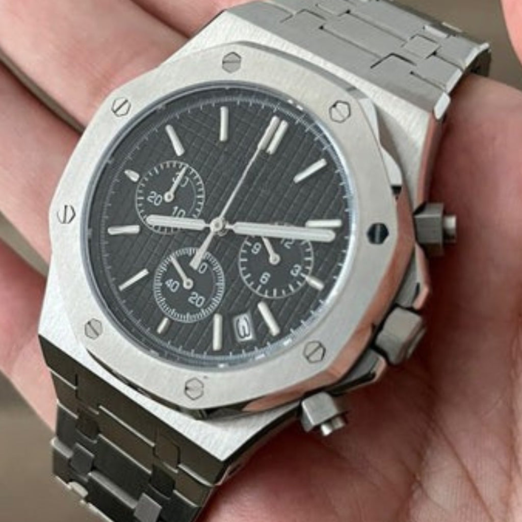 SEIKOAK ROYAL CHRONOGRAPH BLACK MOD EDITION