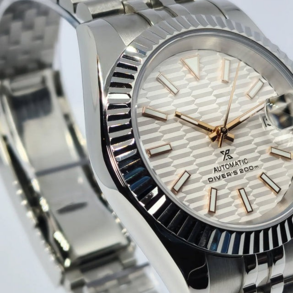 SEIKOJUST SILVER JUBILEE MOD GLACIER WAVE EDITION