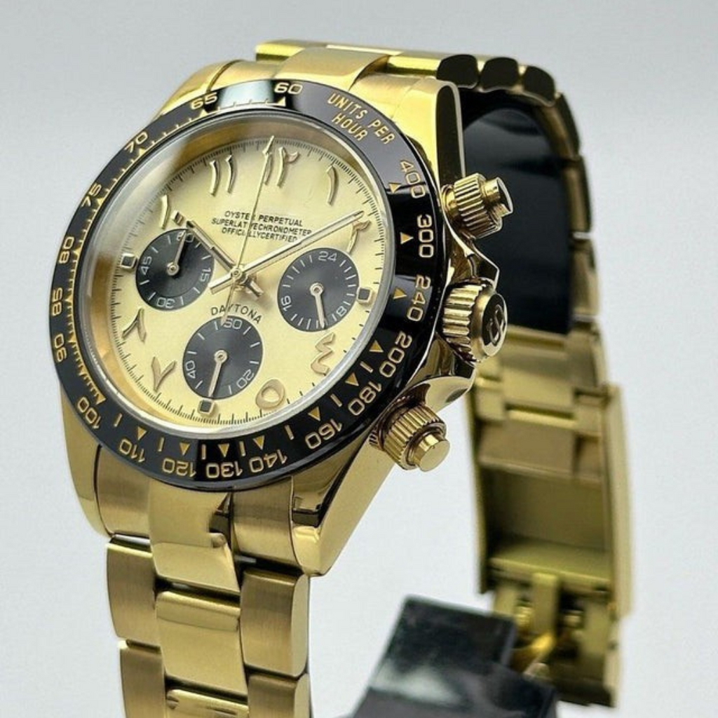 SEITONA CHRONOGRAPH MOD GOLDEN EAGLE ARABIC EDITION