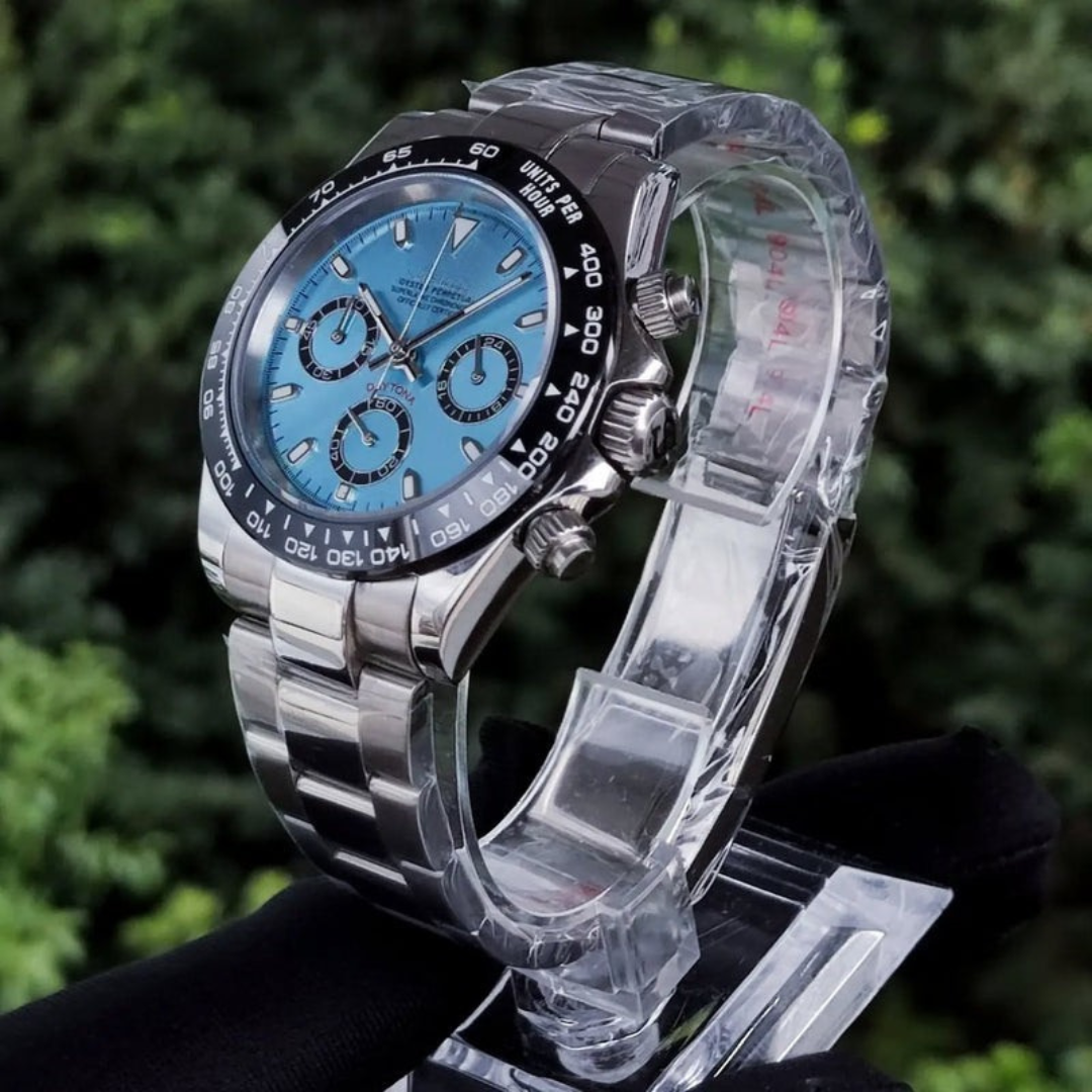 SEITONA CHRONOGRAPH MOD ICE BLUE EDITION