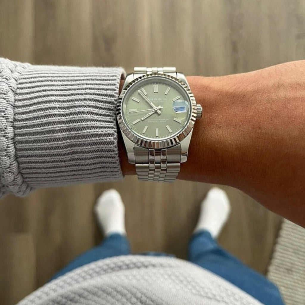 SEIKOJUST CLASSIC JUBILEE MOD MINT GREEN EDITION