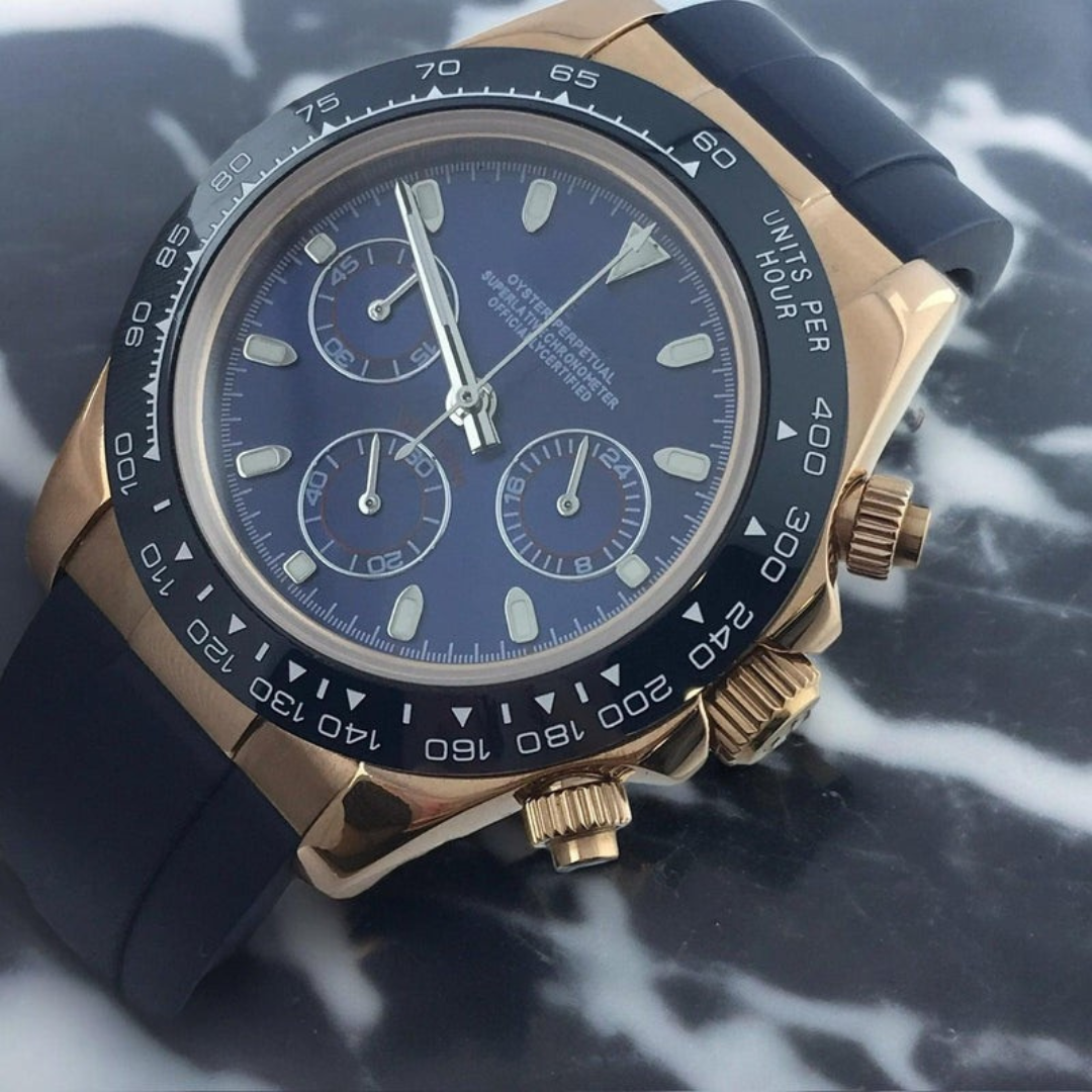 SEITONA CHRONOGRAPH MOD ROYAL BLUE EDITION