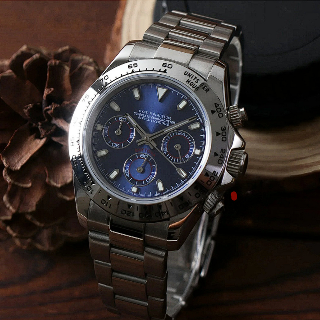 SEITONA CHRONOGRAPH MOD BLUE SUNBURST EDITION