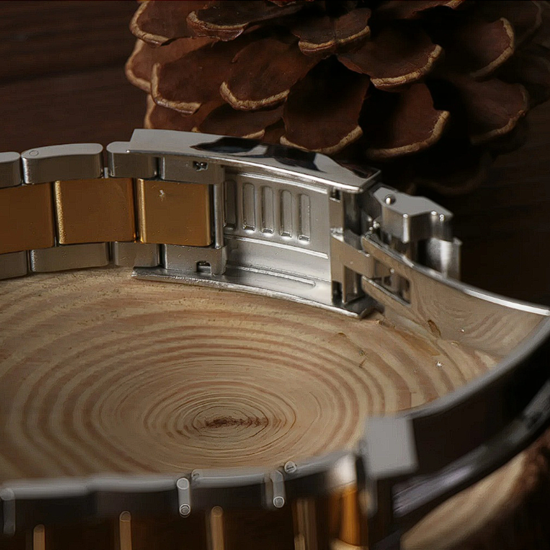 SEITONA CHRONOGRAPH MOD GOLD TWO-TONE PANDA EDITION