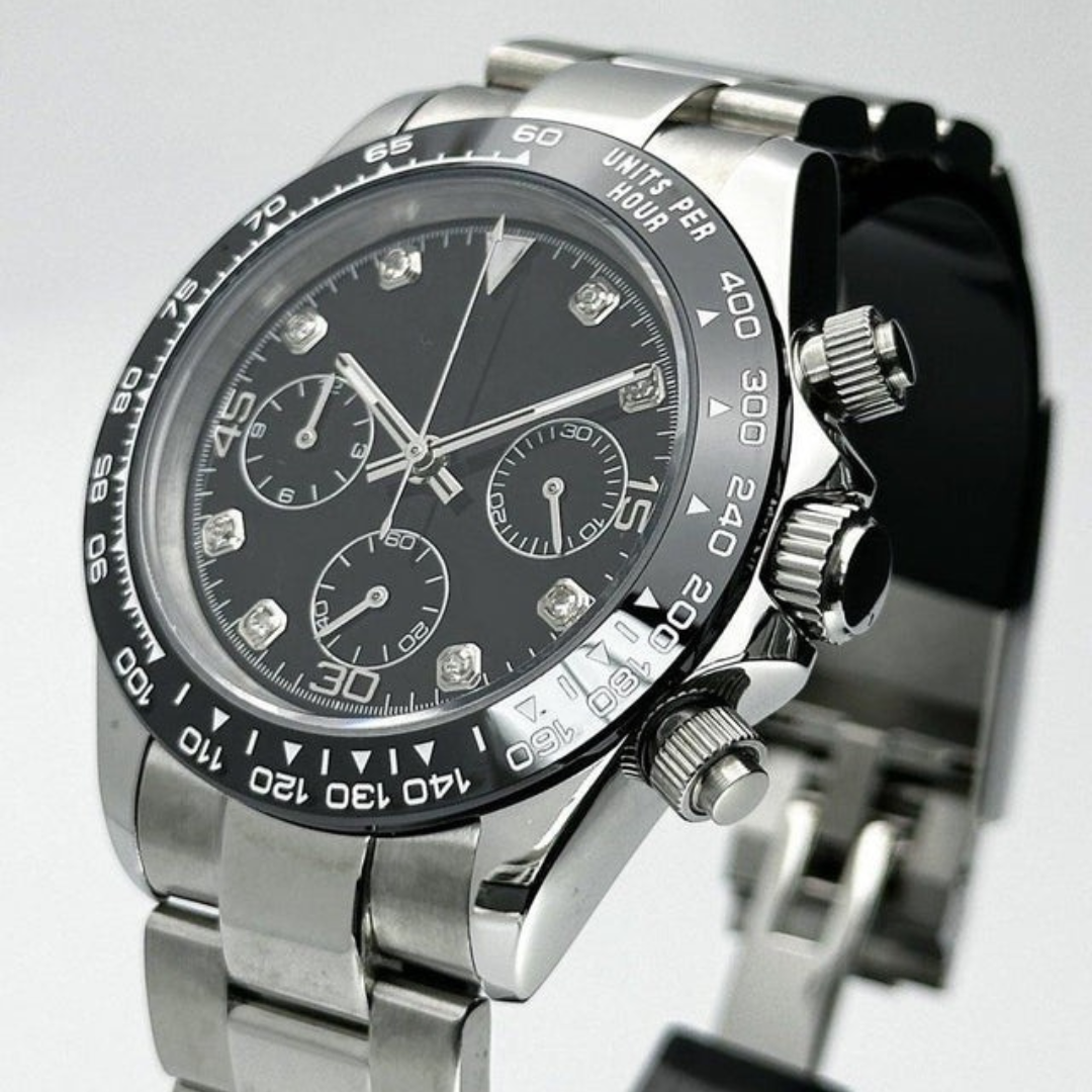 SEITONA CHRONOGRAPH MOD OBSIDIAN DIAMOND EDITION