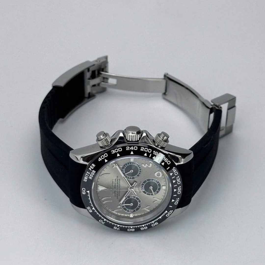 SEITONA CHRONOGRAPH MOD RHODIUM ARABIC EDITION