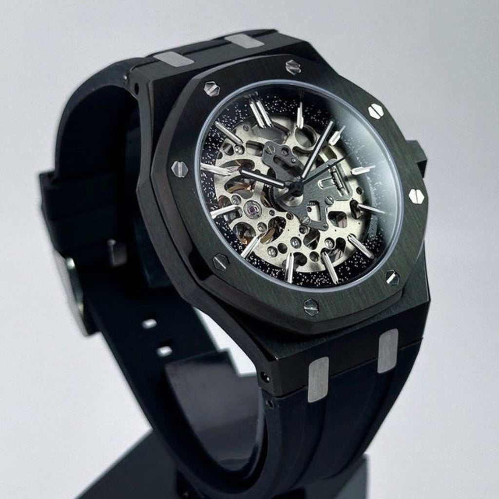 SEIKOAK SKELETON MOD BLACKED OUT SPECIAL EDITION
