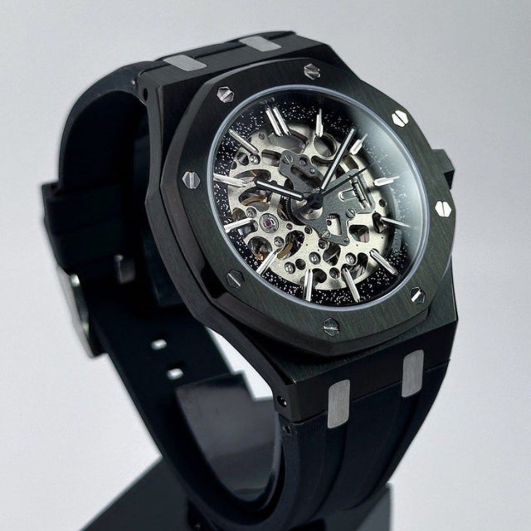 SEIKOAK SKELETON MOD BLACKED OUT SPECIAL EDITION