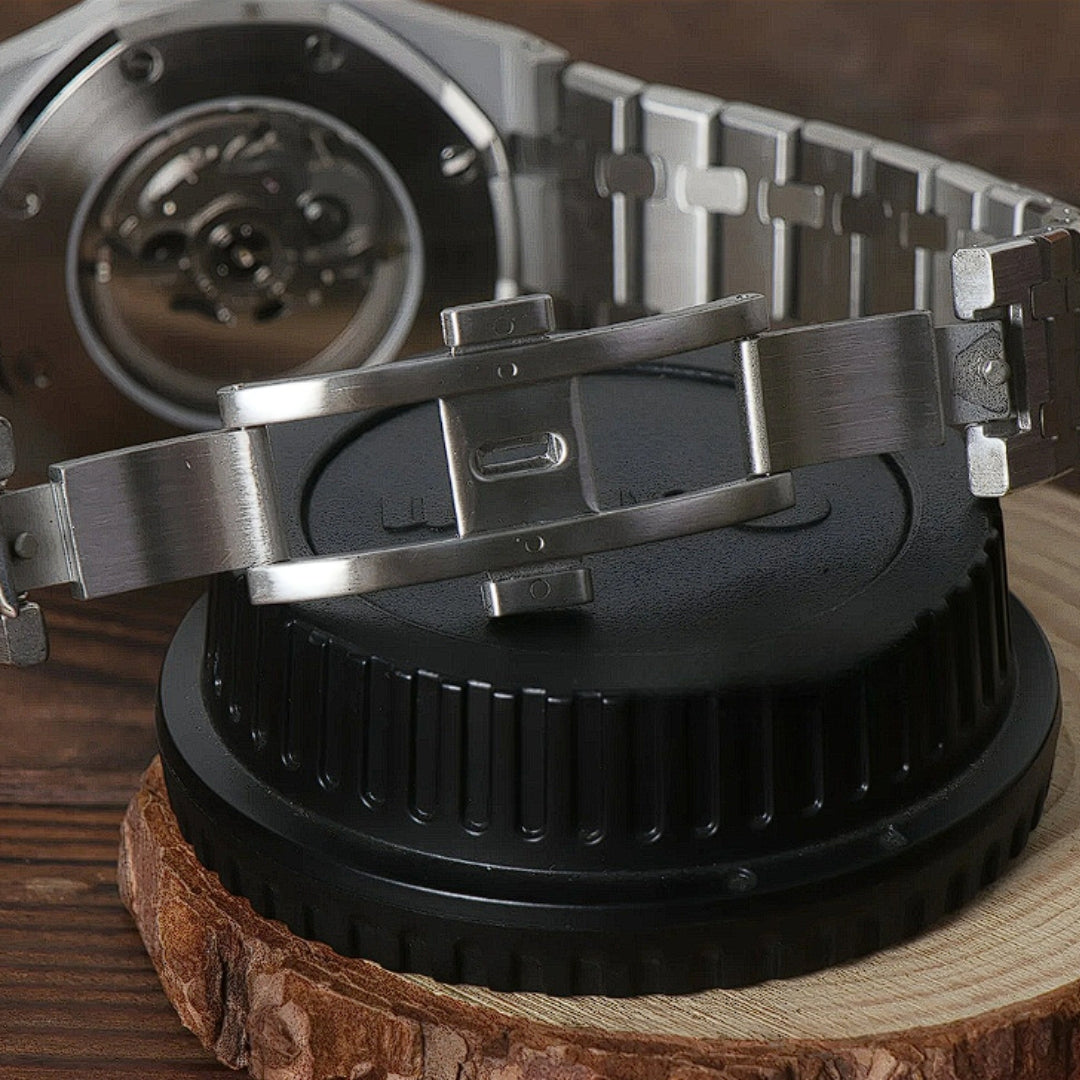 SEIKOAK ROYAL SKELETON SILVER MOD EDITION