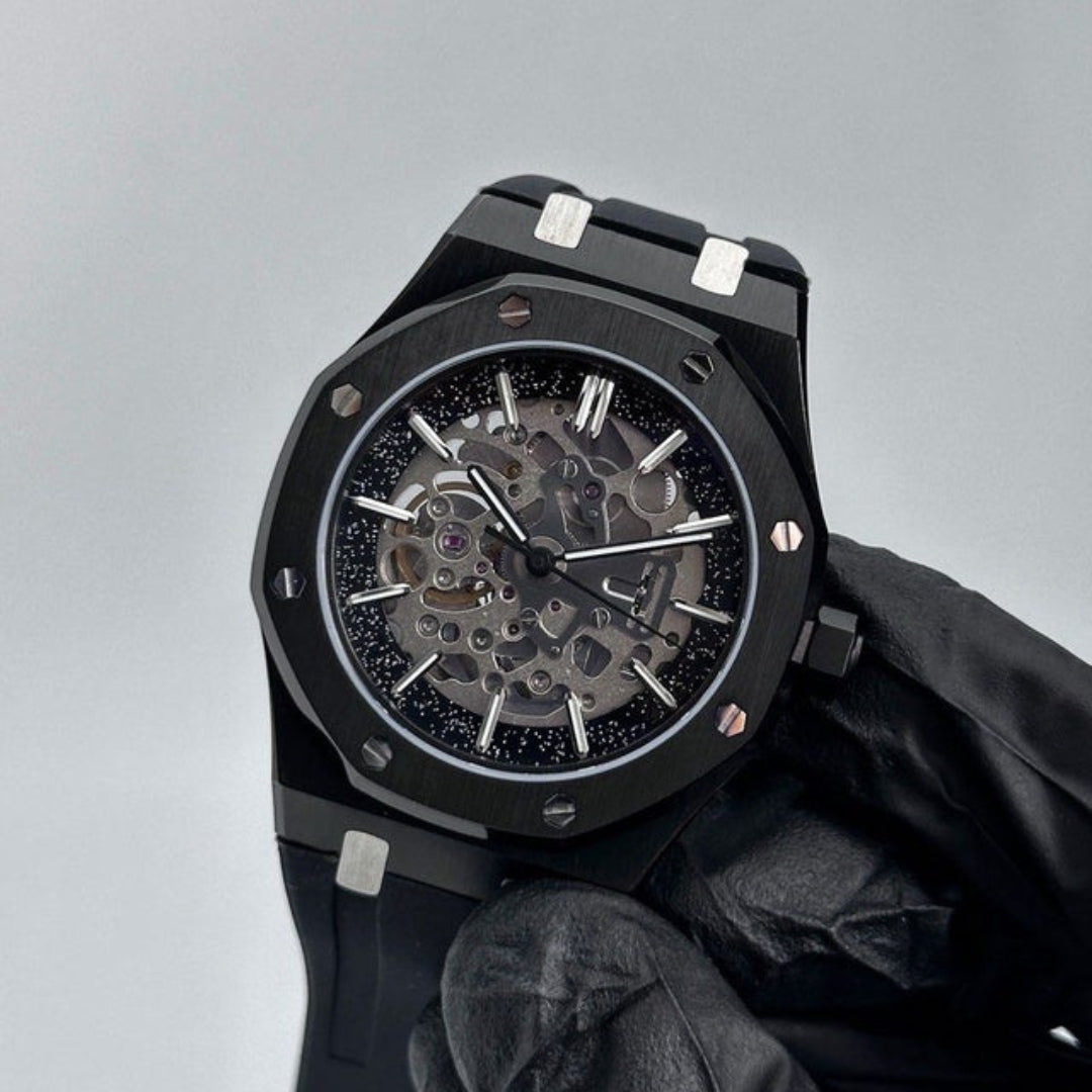 SEIKOAK SKELETON MOD BLACKED OUT SPECIAL EDITION