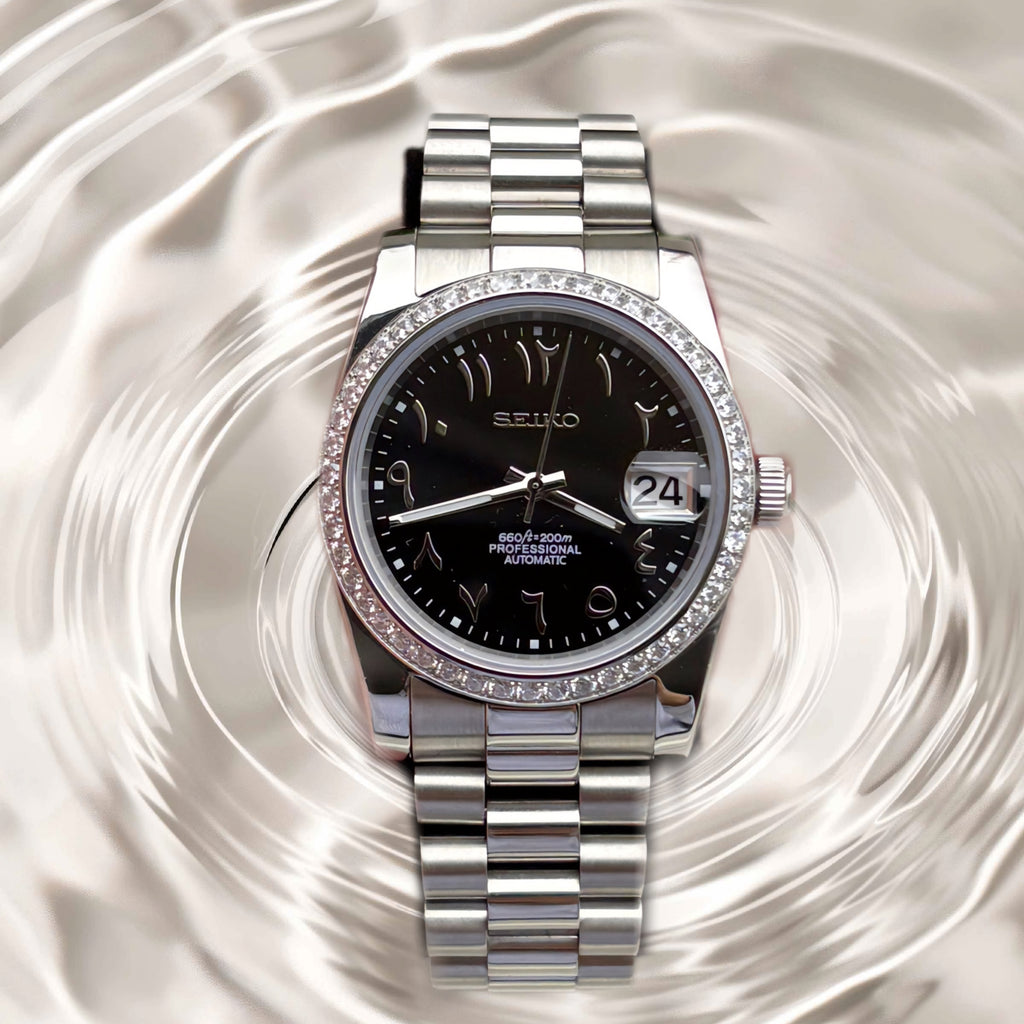 Black Noir Arabic Dial 36 mm