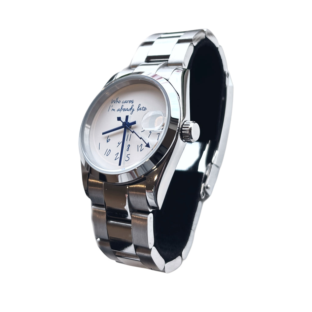 Who Cares I'm Already Late - Premium Link Bracelet