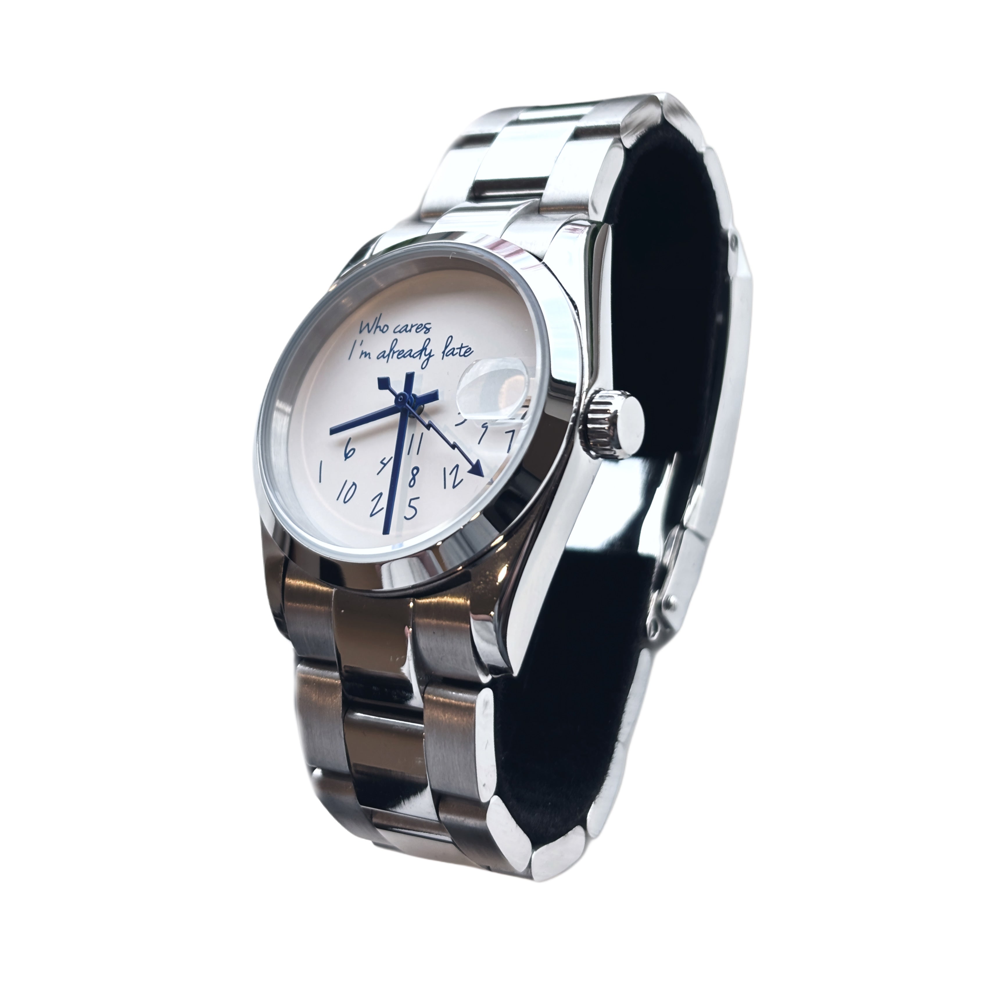 Who Cares I'm Already Late - Premium Link Bracelet